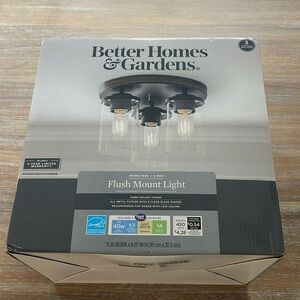 Better Homes and Gardens Flush Mount Light